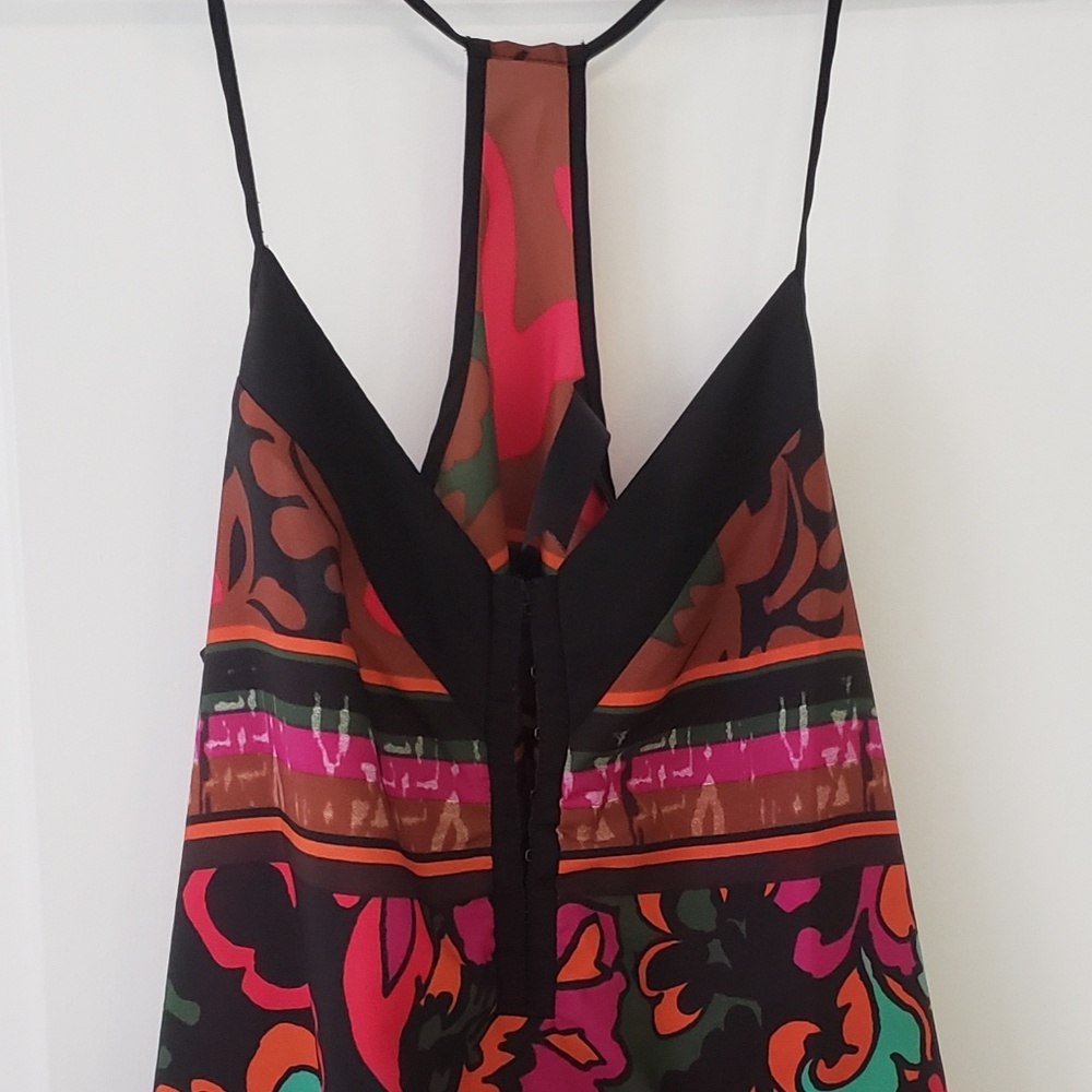 3/$20 string strap multi-color tank sz s
